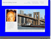 Tablet Screenshot of marinesafetycenter.com